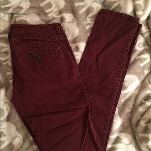 Burgundy American Eagle Pants 🎉💋 super sale !